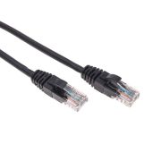 Патч-корд U/UTP, CAT 5e, RJ45-RJ45, 26AWG, LSZH, черный, 0,5м REXANT (02-0102-05) Патч-корд UTP