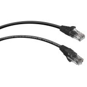 PC-UTP-RJ45-Cat.5e-0.5m-BK (7671c), чёрный Патч-корд медный