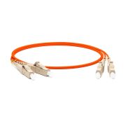 FC-D2-62-LC/PR-LC/PR-H-1M-LSZH-OR Патч-корд волоконно-оптический многомодовый