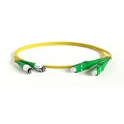 FC-D2-9-FC/AR-SC/AR-H-1M-LSZH-YL Патч-корд волоконно-оптический SC-FC