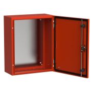 Корпус металлический TITAN 5 ЩМП-50.40.20 500х400х200 УХЛ1 IP66 RAL3020 красный с монтажной платой (TI5-13-N-050-040-020-66) Корпус металлический с монтажной платой