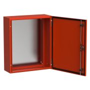 Корпус металлический TITAN 5 ЩМП-60.50.20 600х500х200 УХЛ1 IP66 RAL3020 красный с монтажной платой (TI5-13-N-060-050-020-66) Корпус металлический с монтажной платой