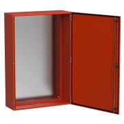 Корпус металлический TITAN 5 ЩМП-120.80.30 1200х800х300 УХЛ1 IP66 RAL3020 красный с монтажной платой (TI5-13-N-120-080-030-66) Корпус металлический с монтажной платой