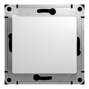 Glossa переключатель перекрестный 1-клавишный, скрытой установки, механизм, белый (GSL000171) Переключатель перекрестный