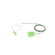 NMF-SPP1X4A1-SCA-M Сплиттер планарный 1х4, 9/125мкм, SC/APC, 0.9 мм