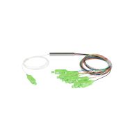 NMF-SPP1X8A1-SCA-M Сплиттер планарный 1х8, 9/125мкм, SC/APC, 0.9 мм