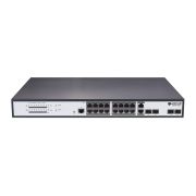 Управляемый PoE коммутатор уровня 2 BDCOM S2520-P, 16x 10/100/1000Base-T PoE 802.3af/at до 250W, 2x combo 1G SFP/RJ45, 2x 100/1000Base-X (SFP), 220VAC