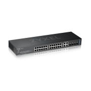 Коммутатор ZYXEL NebulaFlex Pro GS2220-28 Hybrid L2 Switch, rack 19 