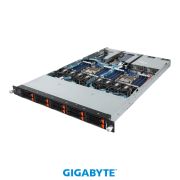 Платформа Gigabyte 1U R181-NA0, До двух процессоров Intel Xeon Scalable Gen2, DDR4, 10x2,5