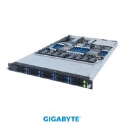 Платформа Gigabyte 1U R182-N20, До двух процессоров Intel Xeon Scalable Gen3, DDR4, 10x2,5