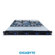 Платформа Gigabyte 1U R182-340, До двух процессоров Intel Xeon Scalable Gen3, DDR4, 4x3,5