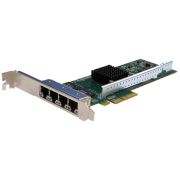 Сетевая карта 4 порта 10/100/1000Base-T (RJ45, Intel i350AM4), Silicom PE2G4i35L