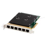 Сетевая карта 6 портов 10/100/1000Base-T (RJ45, Intel i350AM2 и Intel i350AM4), Silicom PE2G6i35-R
