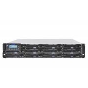Система хранения данных Infortrend DS3012RUC-C Gen2 (2xCtrl, до 12xHDD, 2xSAS12G внеш. порт, 2x4GB, 8x1G портов iSCSI)