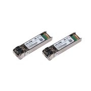 Комплект модулей Mikrotik SFP/SFP+/SFP28, дальность до 15км, 1270nm + 1330nm, SM, LC