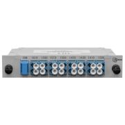 Мультиплексор CWDM одноволоконный 8-канальный (trx:1610-1390, 1470-1310), в пластиковом слоте