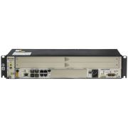 2RU шасси Huawei OLT GPON, 2 слота для установки интерфейсных модулей, 2x10G порта, 1xMCUD1, MPWD