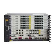 6RU шасси Huawei OLT GPON, 6 слотов для установки интерфейсных модулей, 4 порта 10G, 8 GPON портов, DC