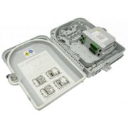 Коробка распределительная оптическая SNR-FTTH-FDB-24A (укомплектованная 2 делителями 1х4)
