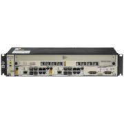 2RU шасси Huawei OLT GPON, 2 слота для установки интерфейсных модулей, 2x10G порта, DC