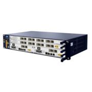 2RU шасси ZTE OLT GPON 10G, 2 слота для установки интерфейсных модулей, 8 GPON портов, DC