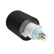 Кабель оптический самонесущий диэлектрический, 4 волокна, 1.0кН, 5.0мм, катушка 1км.