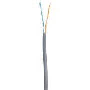 Кабель NETLAN U/UTP 2 пары, Кат.5 (Класс D), 100МГц, одножильный, BC (чистая медь), внутренний, PVC нг(B), серый, 305м