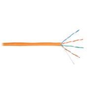 Кабель NIKOLAN U/UTP 4 пары, Кат.5e (Класс D), тест по ISO/IEC, 100МГц, одножильный, BC (чистая медь), 24AWG (0,49мм), внутренний, LSZH нг(А)-HFLTx
