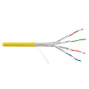 Кабель NIKOLAN S/FTP 4 пары, Кат.7а (Класс Fа), тест по ISO/IEC, 1000МГц, одножильный, BC (чистая медь), 23AWG (0,58мм), внутренний, LSZH нг(А)-HFLTx