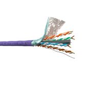 Кабель F/UTP4 (FTP4) cat.6a NETKO, 4 пары 23 AWG BC, нг(А)-HF LSZH, indoor, 305м