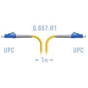 Патчкорд оптический LC/UPC SM G.657.A1 1 метр