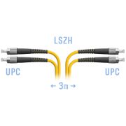 Патчкорд оптический FC/UPC SM Duplex 3 метр