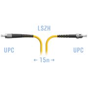 Патчкорд оптический FC/UPC-ST/UPC SM 15метров