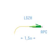 Пигтейл LC/APC SM (0.9) 1.5 m