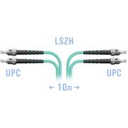 Патчкорд оптический ST/UPC MM Duplex 10 метров