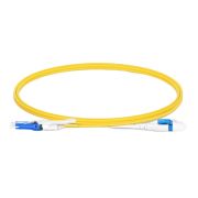 Патчкорд оптический CS/UPC-LC/UPC SM Duplex 1 метр 2мм