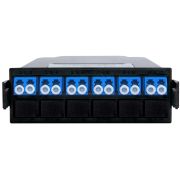 Кассета распределительная MPO/APC на 12 LC/UPC портов, SM