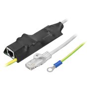 Грозозащита Ethernet SNR-SPD-1.1G, гальваноразвязка, 10/100/1000 Base