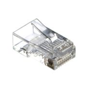 Коннектор RJ-45 (8p8c) cat.5е со сквозным отверстием EZNetko plug (8p8c) cat.5е неэкранированный