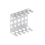 Кронштейн NIKOMAX настенный, на 5 плинтов, металлический, уп-ка 2шт.