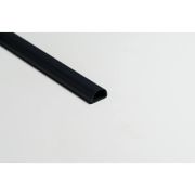 Кабель-канал полукруглый Уфакор АРКА 20*12*2000, чёрный (СT2012СLR-BLC)