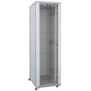 Шкаф телекоммуникационный напольный 42U 600x600мм, серия TFC (SNR-TFC-426060-GS-G-SF)