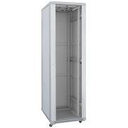 Шкаф телекоммуникационный напольный 47U 600x800мм, серия TFC (SNR-TFC-476080-GS-G-SF)