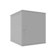 Шкаф телекоммуникационный настенный 12U, 523х600х599мм серия LITE (металлическая дверь)