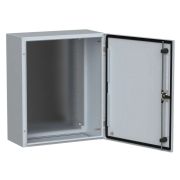 Корпус металлический TITAN 5 ЩМП-60.50.25 600х500х250 УХЛ1 IP66 с монтажной платой (TI5-10-N-060-050-025-66) Корпус металлический с монтажной платой