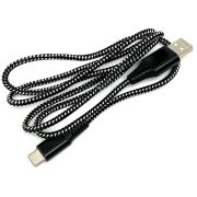 Кабель универсальный (USB - USB Type C) (черный, 1м)