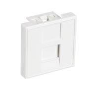 EC-IMF-1-WT-10 (10шт) Вставка 45х45 (Mosaic) для 1 модуля Keystone Jack