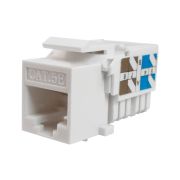 Модуль-вставка Keystone Кат5е, инстр.зад, белый UTP (10-0313) Вставка Keystone Jack RJ-45