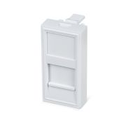 FP-22,5-1M (7006c) Вставка 45х22,5 (Mosaic) для 1 модуля формата Keystone Jack