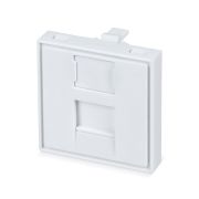 FP-45-1M (7783c) Вставка 45х45 (Mosaic) для 1 модуля формата Keystone Jack
